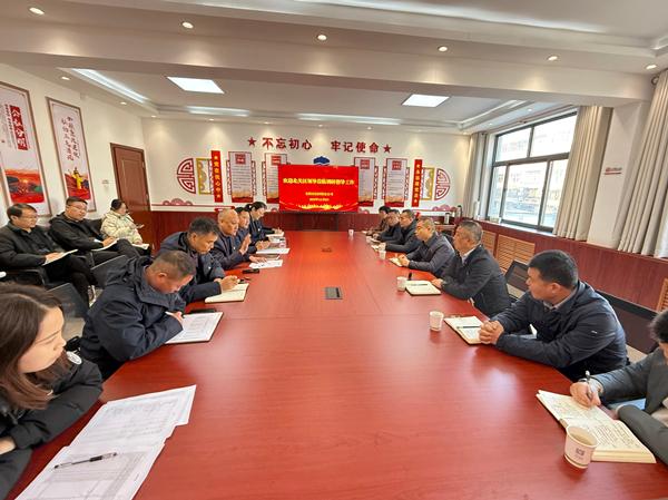 北關(guān)區(qū)委書(shū)記元浩蒞臨公司調(diào)研指導(dǎo)工作